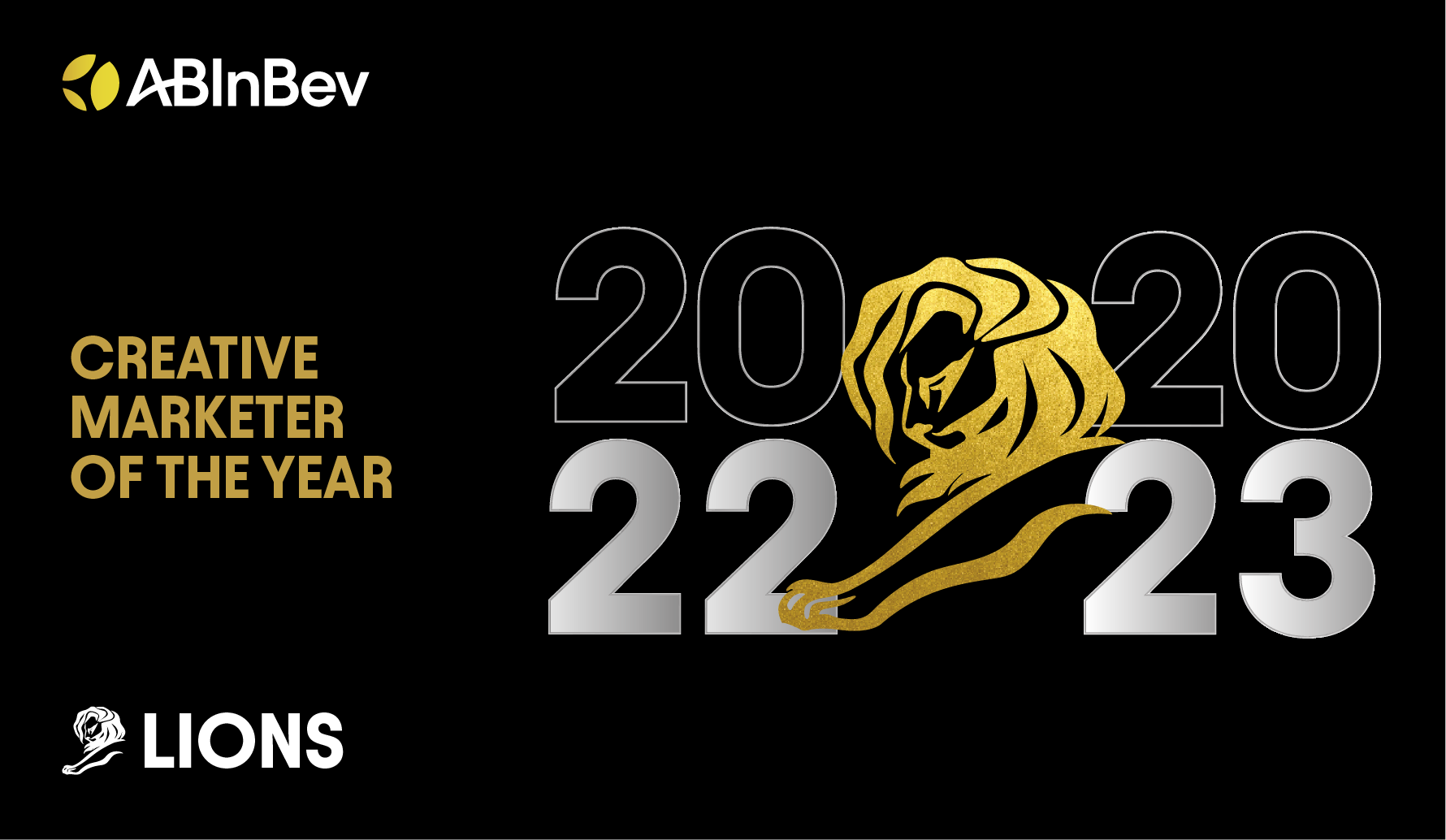 AB InBev is the first-ever, back-to-back Cannes Lions Creative Marketer of the Year